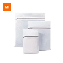 3 шт. Xiaomi мешок на молнии для грязного белья нейлон белье бюстгальтер органайзер для носков и белья стиральная сумка сетка Сумки Путешествия сумка для хранения