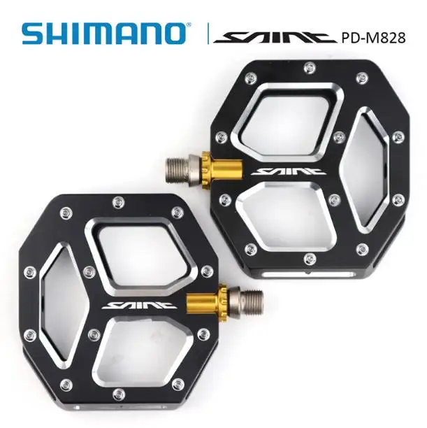 

SHIMANO SAINT PD-M828 M828 Road Bicycle Self-Locking SPD Pedals CARBON Bike Pedal Cleats