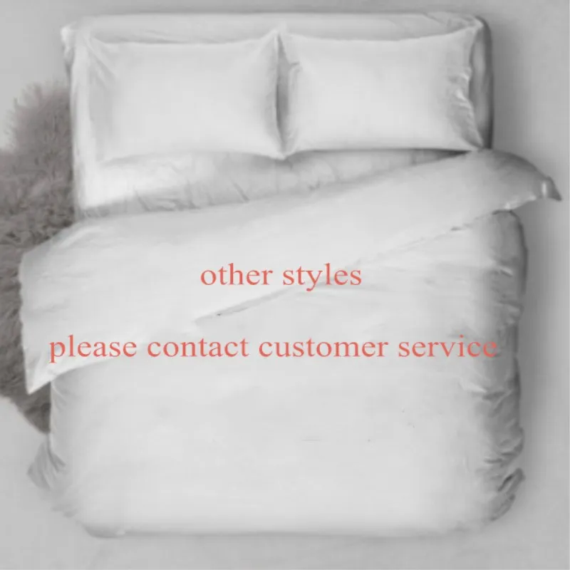 

mouse Printed Bedding Sets Girl Twin Full Queen King Size USA Bed White Black Kids Gift Duvet Cover + Pillowcase Set other style