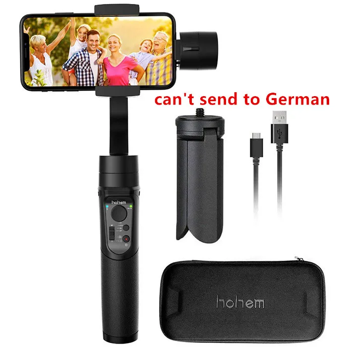 

Hohem iSteady Mobile Gimbal 3-axis Handheld Stabilizer for iPhone XS MAX/ X / 8 / 8P Android Time Lapse