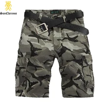Новая мода Высококачественная камуфляжная Мужская Шорты повседневные летние шорты размер 28-38