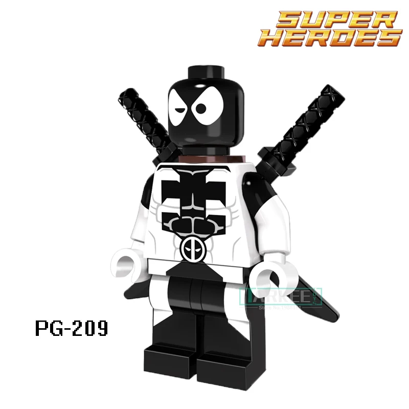 

Building Blocks Venom Deadpool Spider Figures PG209 Avengers Super Hero Star Wars Set Model Action Bricks Kids DIY Toys Hobbies