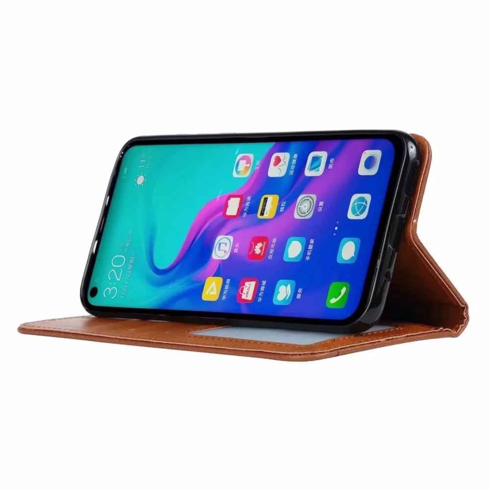 Для huawei nova 4 чехол Магнитная Подставка Крышка huawei nova 4 чехол для телефона вьетнамки из искусственной кожи слот для карты Крышка защитный экран