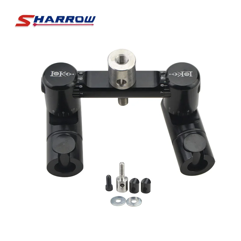 

1PC Archery Stabilizer V Bar Aluminum alloy Double Side Damping V-bar Used For Compound Bow Accessories