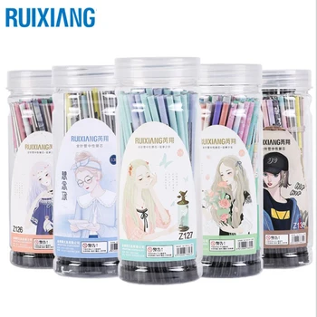 

80 pcs Gel ink refill universal Neutral refill signature school office carbon pen refill