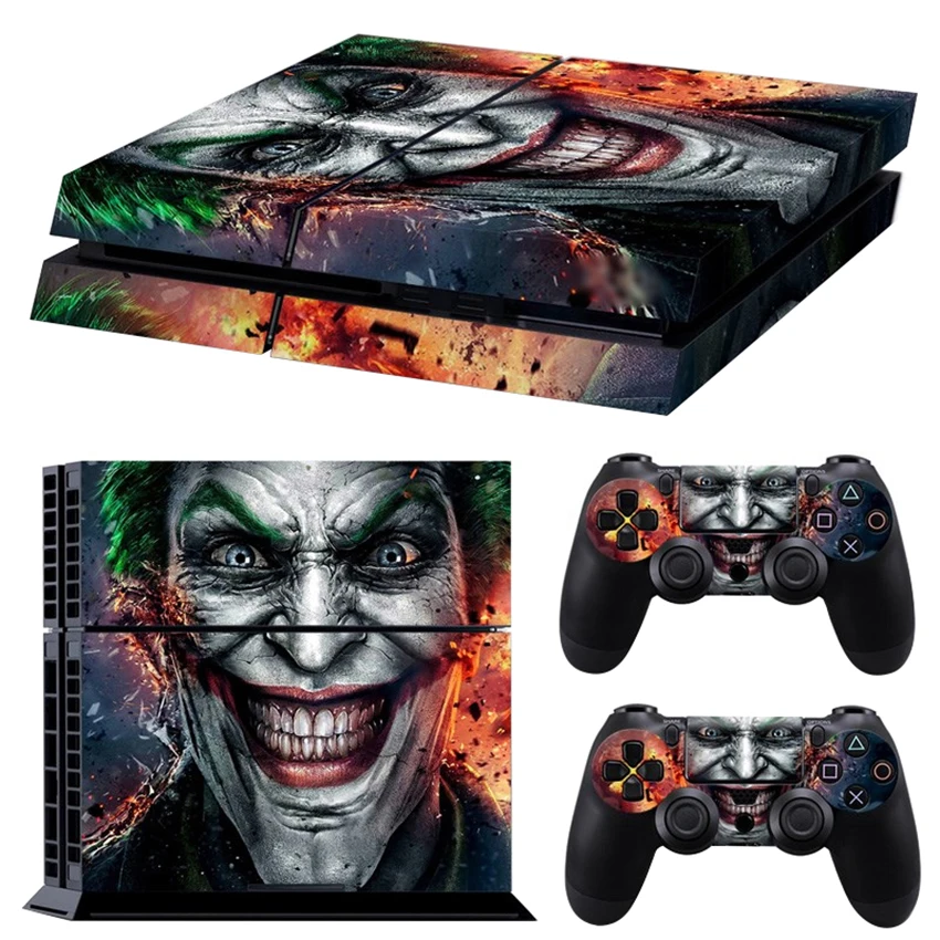 

Colorful Clown Style Skin Stickers Cover For Playstation4 PS4 Controller Decal Stickers
