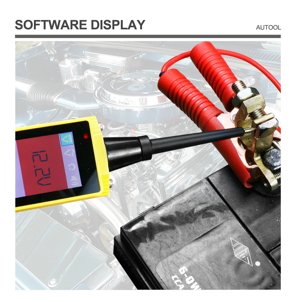 Herramienta de diagnóstico de sistema eléctrico AUTOOL BT260 probador de circuito automotriz con linterna LED Multi-idioma Herramienta de diagnóstico de sistema eléctrico AUTOOL BT260 probador de circuito automotriz con linterna LED Multi-idioma