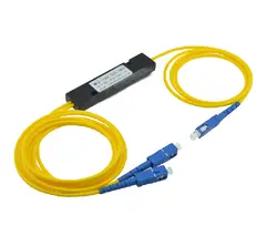 1X2 Волоконно-оптический разветвитель с SC/UPC разъем муфта FTTH PLC Splitter SC FBT оптического Волокно plc splitter бесплатная доставка