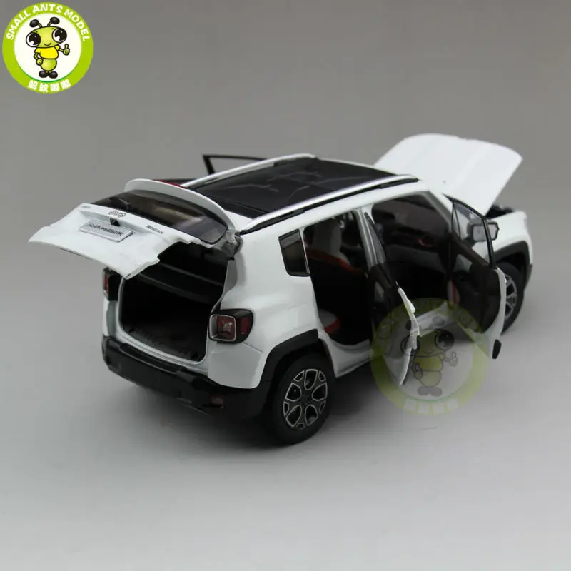 1/18 Jeep Renegade Cherokee литой металлический Автомобиль Suv Модель Коллекция подарок белый цвет