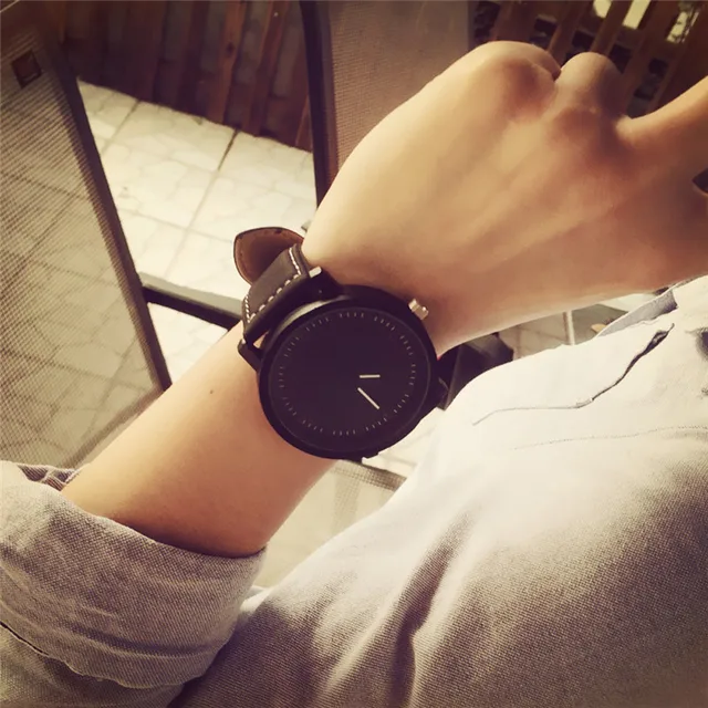 2017 New Fashion Design Brand Lover's Men Women's Watches Unisex Leather Band Qu 2017 New Fashion Design Brand Lover's Men Women's Watches Unisex Leather Band Qu