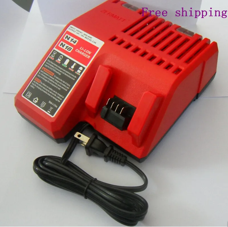 Replacement Cordless Drill Battery Charger For Milwaukee 48 11 1828 power tool li ion battery