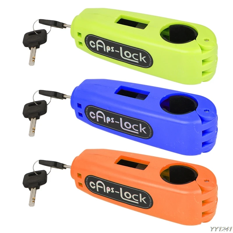 NEW Croc-Lock Motorcycle Scooter Handlebar Therottle Grip Horn Lock Security