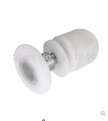 Old fashioned circular arc shower room pulley smal...