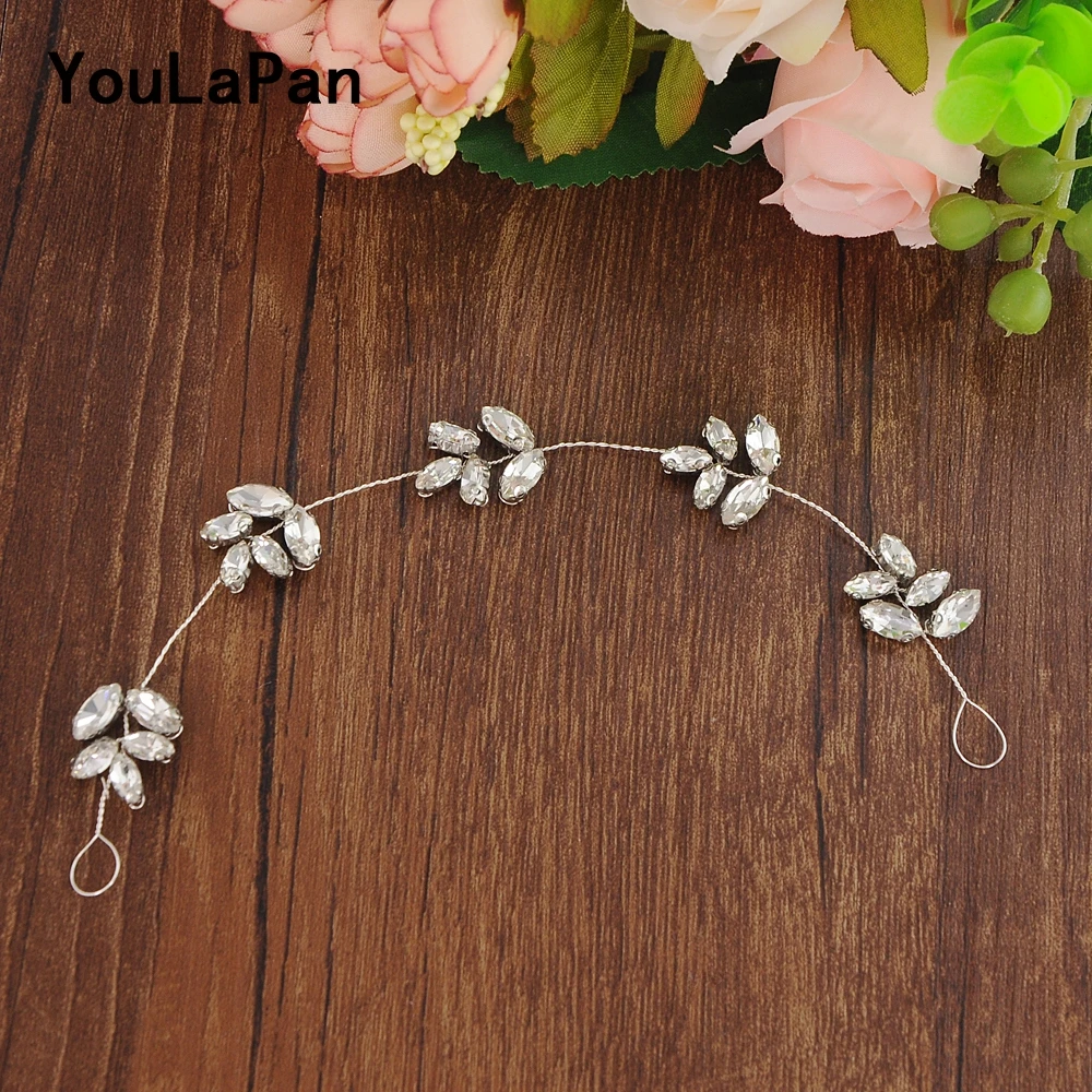 

YouLaPan HP83 Bridal Tiara Bridal Hair Vine Bridal Wedding Hair Accessories Wedding Hair Jewelry Rhinestone Wedding Headband