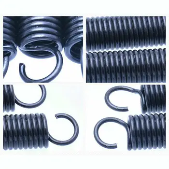 

10Pcs Tension Spring With Hooks Small Extension Spring Outer Dia 8mm Wire Dia 0.8mm Steel Length 20-60mm