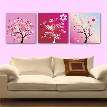 

NEW Spray painting for the high quality flower pictures of the home decor adornment art simulation oil painting DM16042206