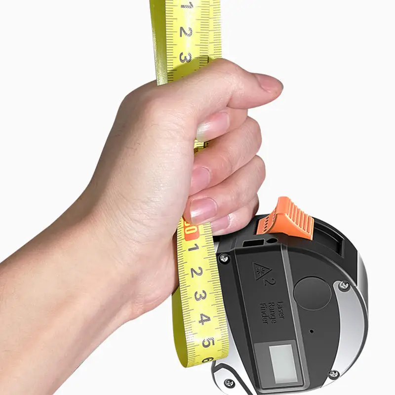 30M Laser Rangefinder Digital Tape Measure Distance Meter 5M Portable Retractable Tape Ruler IP54 Infrared Construction Tools 30M Laser Rangefinder Digital Tape Measure Distance Meter 5M Portable Retractable Tape Ruler IP54 Infrared Construction Tools
