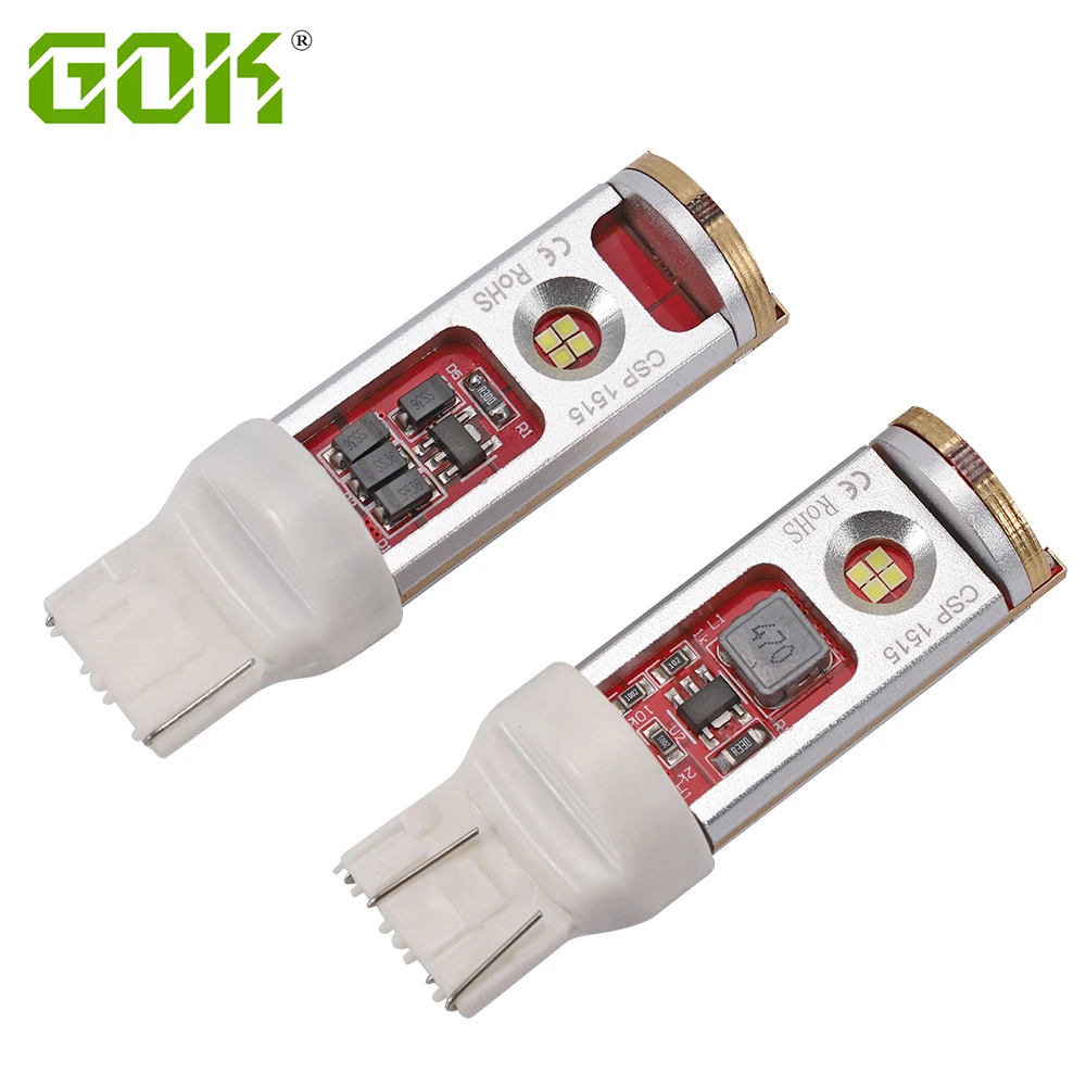 

2Pcs Auto LED Bulb WY21W T20 LED W21W W21/5W 7440 7443 12 led csp chip led canbus Turn Signal Lamp Parking Backup Reverse Light
