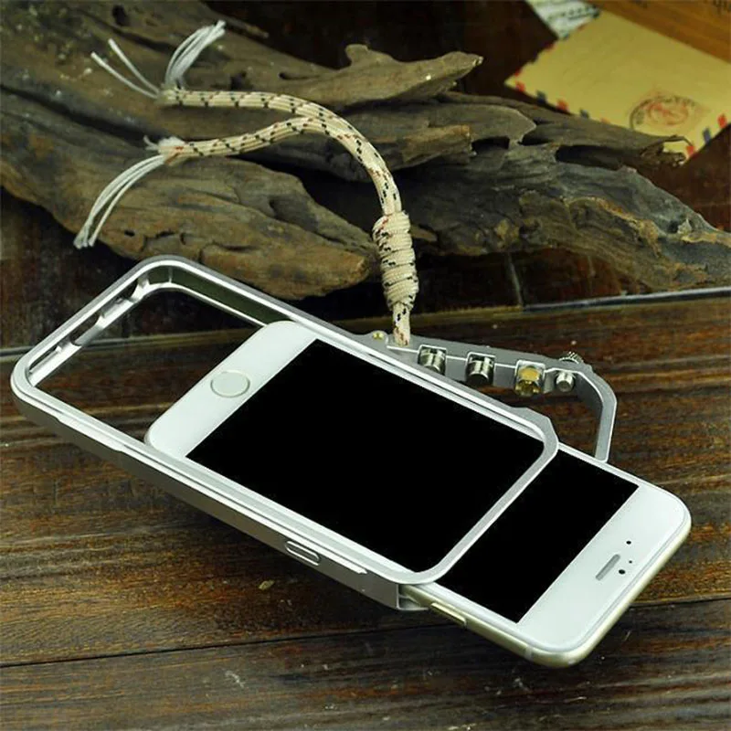 Триггер металлический бампер для iphone 6 6 S Plus M2 4-й Дизайн Премиум авиационная алюминиевая накладка чехол для телефона тактическое издание