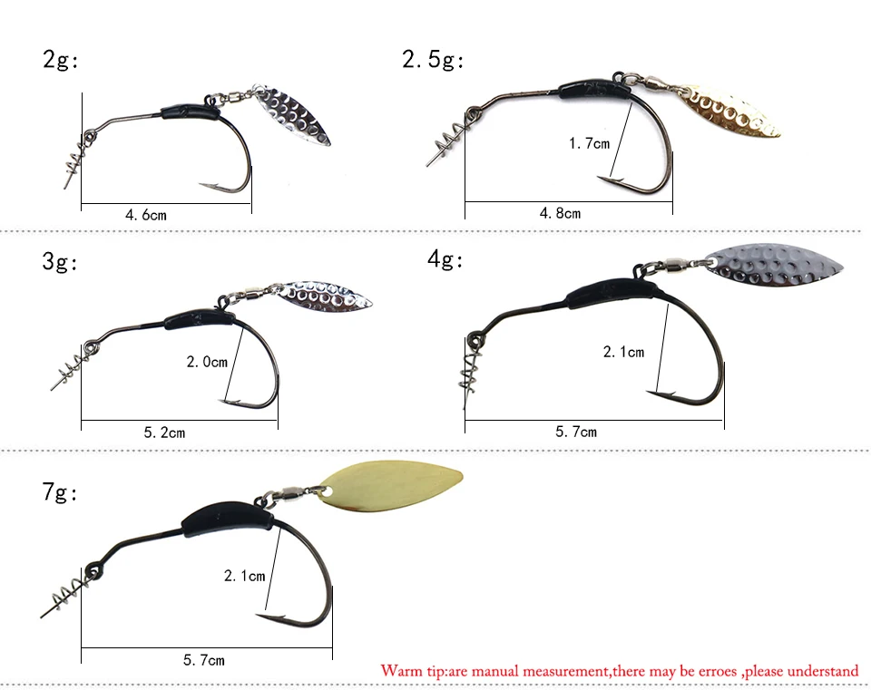 5 шт./лот рыболовный крючок с свинцом с металлической ложкой блёстки добавить вес Свинцовые Приманки Кривошип крючком Мягкая приманка мягкие крючки для Червяков
