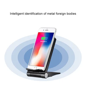 

10W Qi Wireless Charger Stand Fast Charging Holder for iPhone XR XS XS MAX JR Deals