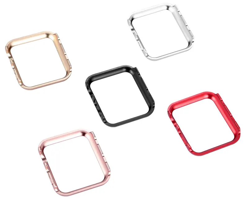 Алмазная крышка для Apple watch case 4 42 мм 38 мм 44 мм 40 мм бампер Iwatch series 4 3 2 защитный корпус рамка часы аксессуары