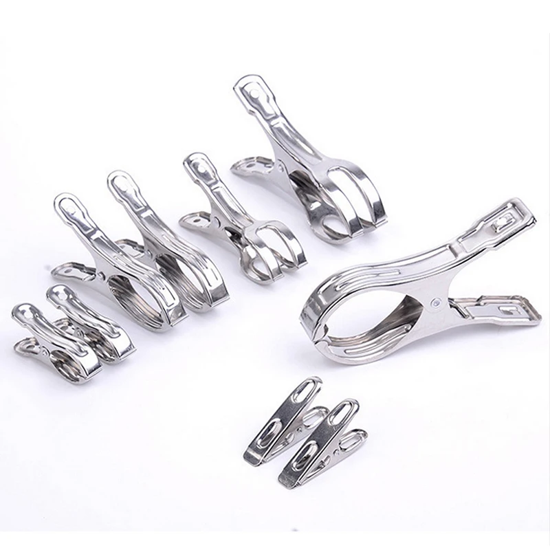 Buy Stainless Steel Clothes Pegs Hanging Pins Laundry Windproof Clips for Cloth