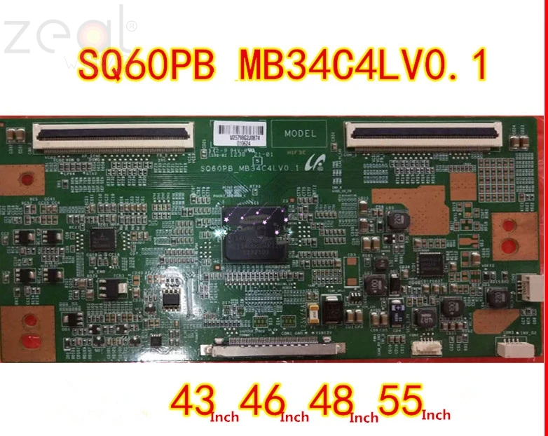 

FOR SQ60PB_MB34C4LV0.1 Logic Board L48E5390A-3D L46E5000-3D 43 Inch 46 Inch 48 Inch 55 inch Samsang TV Small Board