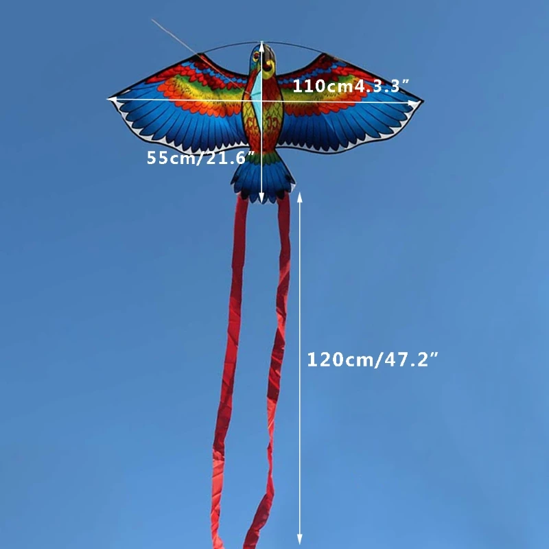 Воздушный змей «попугай» воздушные змеи в форме птиц на открытом воздухе воздушные змеи летающие игрушки воздушный змей для детей