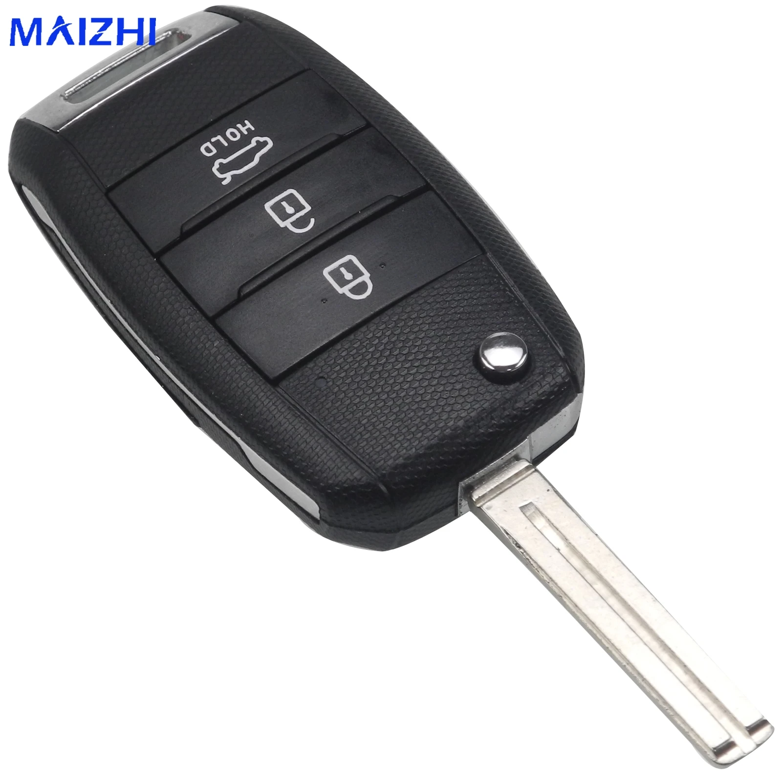 

Jingyuqin Folding Flip Remote Car Key Shell for Kia K3 K5 Cerato Forte Replacement Car Key Blanks Case Styling