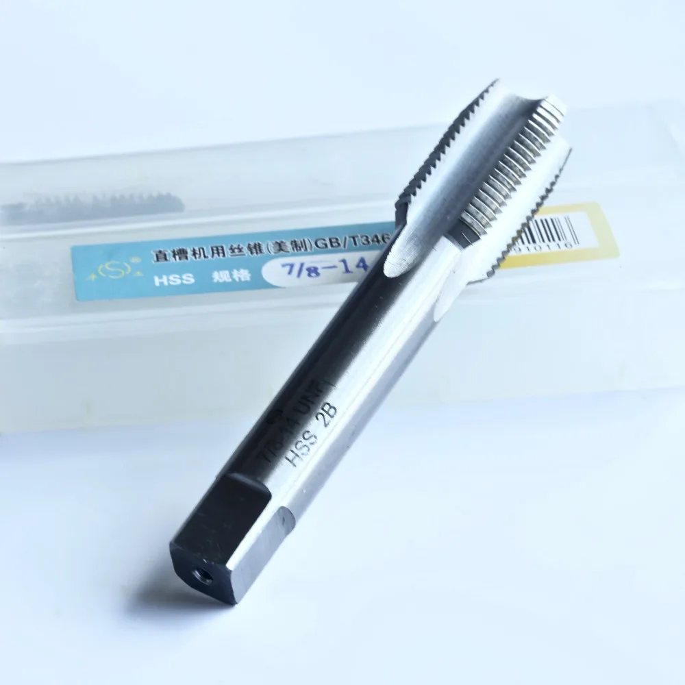 Lots 1pc HSS Machine 7//8-14 UNF Plug Tap and 1pc 7//8-14 UNF Die Threading Tool