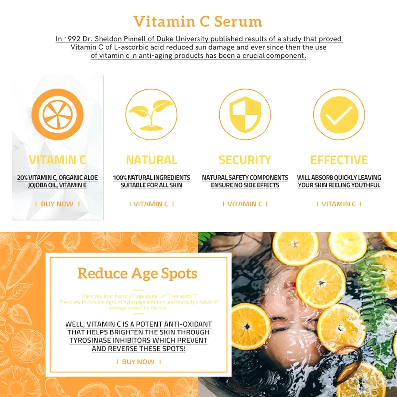 Firstsun Vitamin C Hyaluronic Acid Face Serum Anti Aging Fade Dark Spot Wrinkle Hydrating Skin Serum Skin Care Essence TSLM1 Firstsun Vitamin C Hyaluronic Acid Face Serum Anti Aging Fade Dark Spot Wrinkle Hydrating Skin Serum Skin Care Essence TSLM1