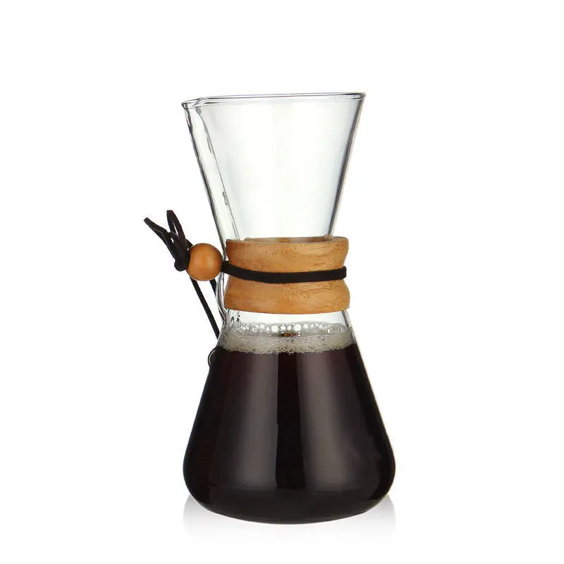 600 мл/800 мл чайник для заварки из термоустойчивого стекла кофеварка, кофе Кубок чайник фильтр - Цвет: 600ml
