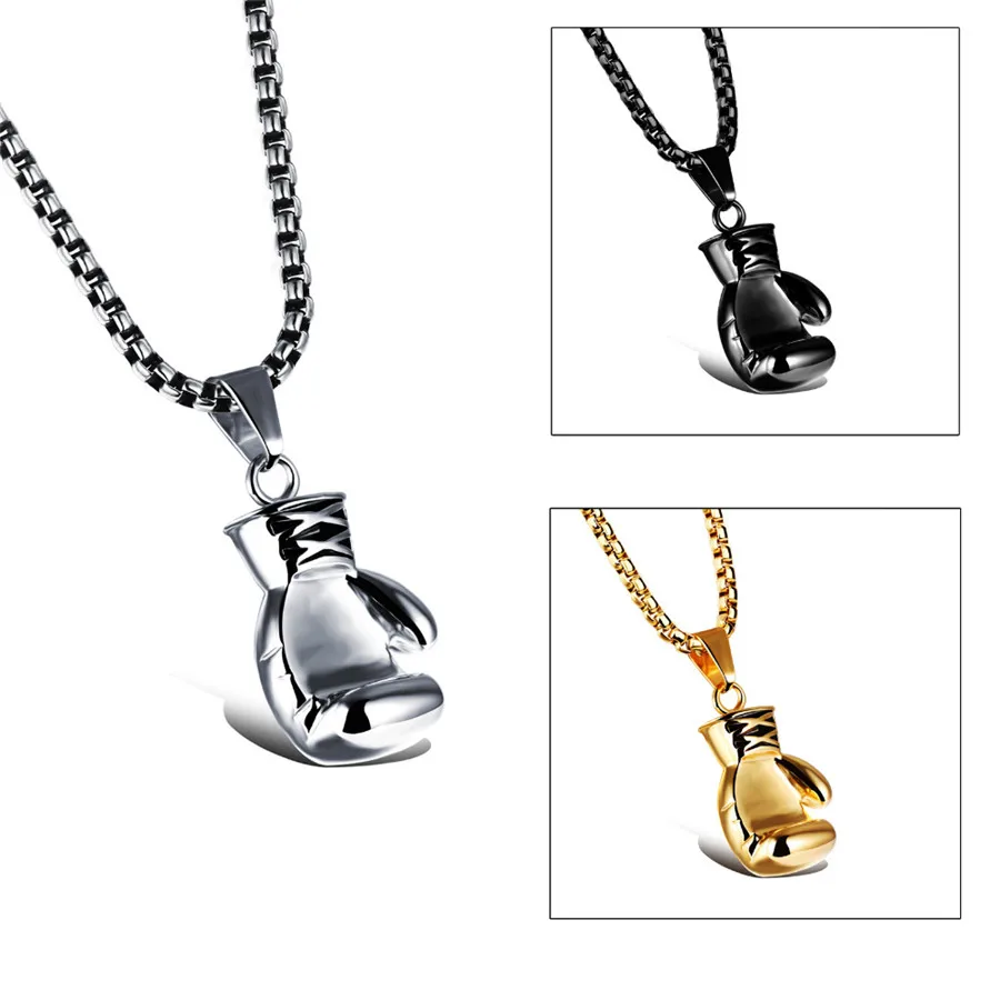 OPK-Black-Steel-Gold-Color-Fashion-Mini-Boxing-Glove-Necklace-Boxing-Jewelry-Stainless-Steel-Cool-Pendant (2)