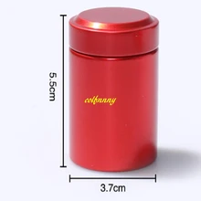 1000 шт/партия 5,5x3,7 см жестяная коробка для чая Мини-чайные добавки закупориваемая банка Банки металлические коробки для хранения для путешествий