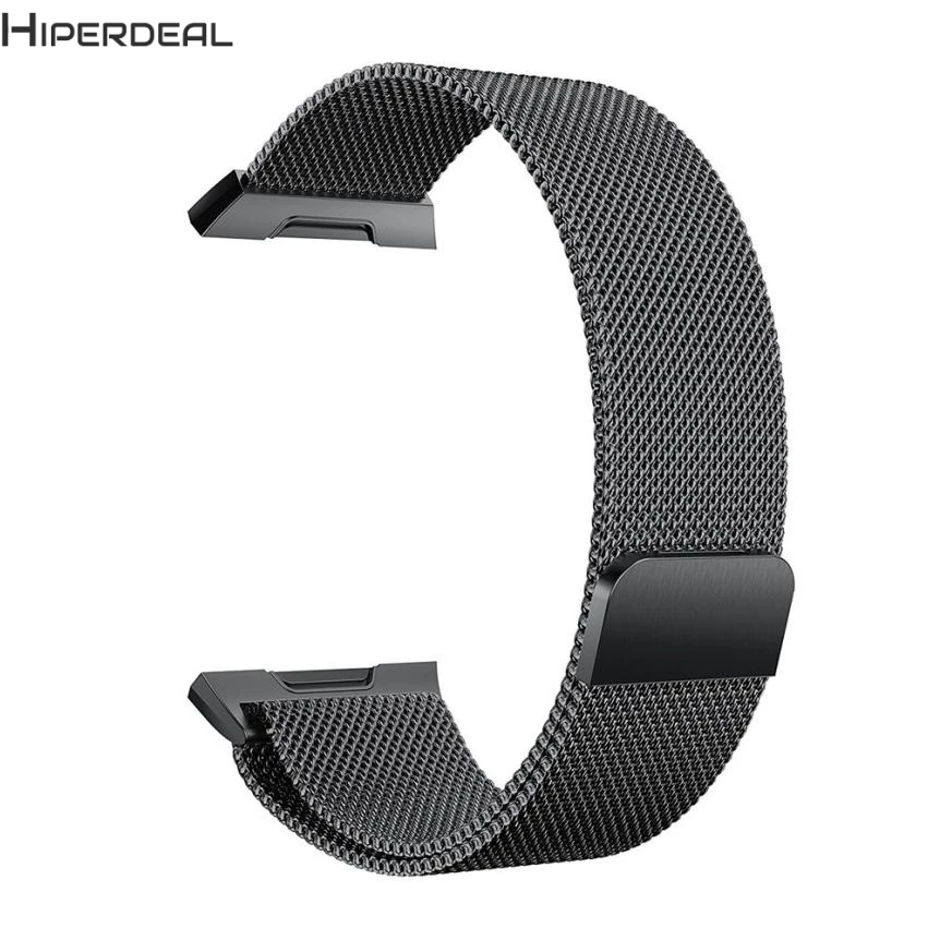 

HIPERDEAL New Large Replacement Milanese Stainless Steel Watch Band Strap For Fitbit Ionic Hot 17Dec16 Drop Ship F