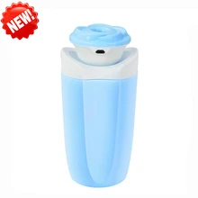 GRTCO Creative Portable 5V Ultrasonic Humidifier Mini USB Air Humidifier Machine LED Light Mist Maker for Home Office Car