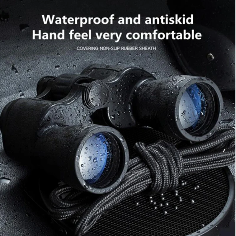 Tanie Baigish 20x50 lornetka Hd potężna turystyka Spyglass wysokie czasy wyraźnie wizja teleskop ll noktowizor na polowanie Camping