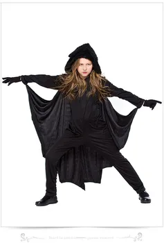 

BatMan Cosplay Costume Black Night Knight Cos Halloween Stage Children New Fashion Fit Figure Costume Drop Ship