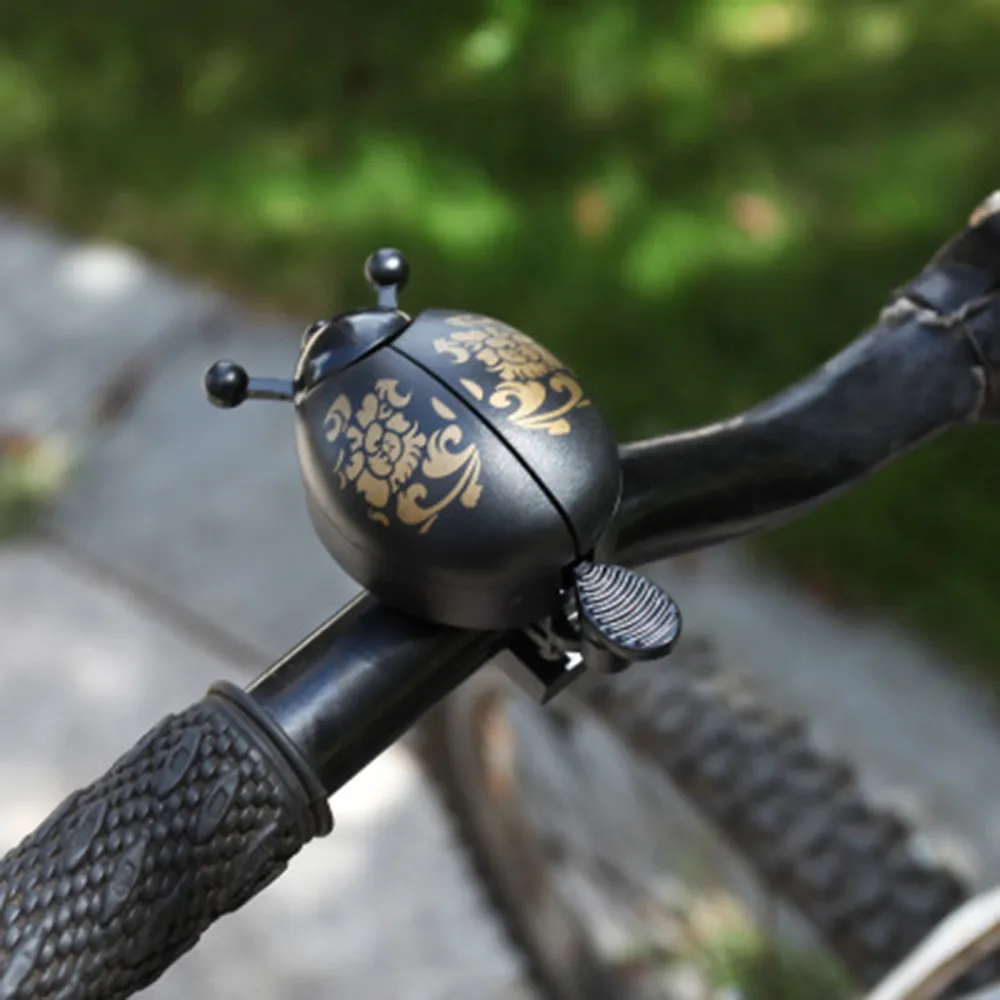 

Lovely Bike Bells Alarm Horn Bicycle Ladybug Bell Mini Ladybird Alarm Bike Handlebar Horn Cycling Safety Accessories Bell Ring
