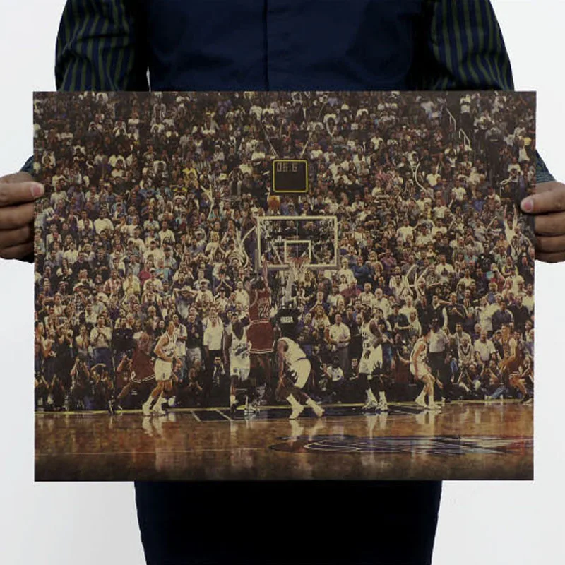 NBA Basketball Star Jordan classic Winer Sport Posters Home Decoration