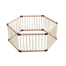 Квадратный внутренний детский игровой забор из цельного дерева, забор для малышей, забор для малышей, домашний забор из цельного дерева, безопасное ограждение для детей, ограждение для детского манежа