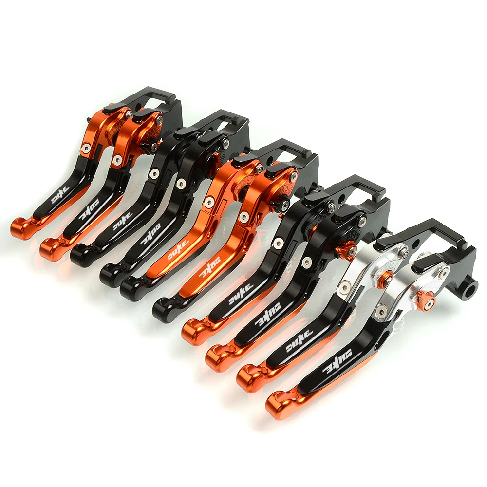 Motorcycle CNC Adjustable Brake Clutch Levers For KTM 125Duke 200Duke 250Duke 390Duke RC125 RC200 R