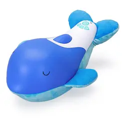 Детские игрушки для сна маленький Дельфин куклы чучело Плюшевые Комфорт игрушка со звуком и светом Раннее Образование Подарки для детей