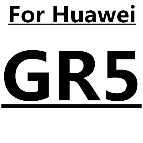 С уровнем твердости 9H закаленное Стекло Экран протектор чехол для huawei GR5 GR3 GT3 Y3 II Y5 II Y6 Pro P6 P7 P8 P9 Lite Honor 4C Pro 5C 5X8 7 пленка - Цвет: For Huawei GR5