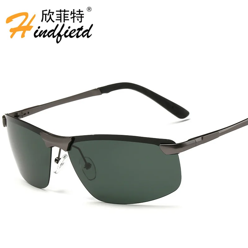 semi rimless designer sunglasses