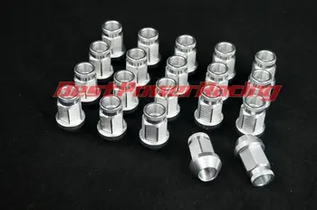 

20pcs JDM M12 x 1.5 Racing Lug Wheel Nuts Screw For Honda Ford Toyota silver