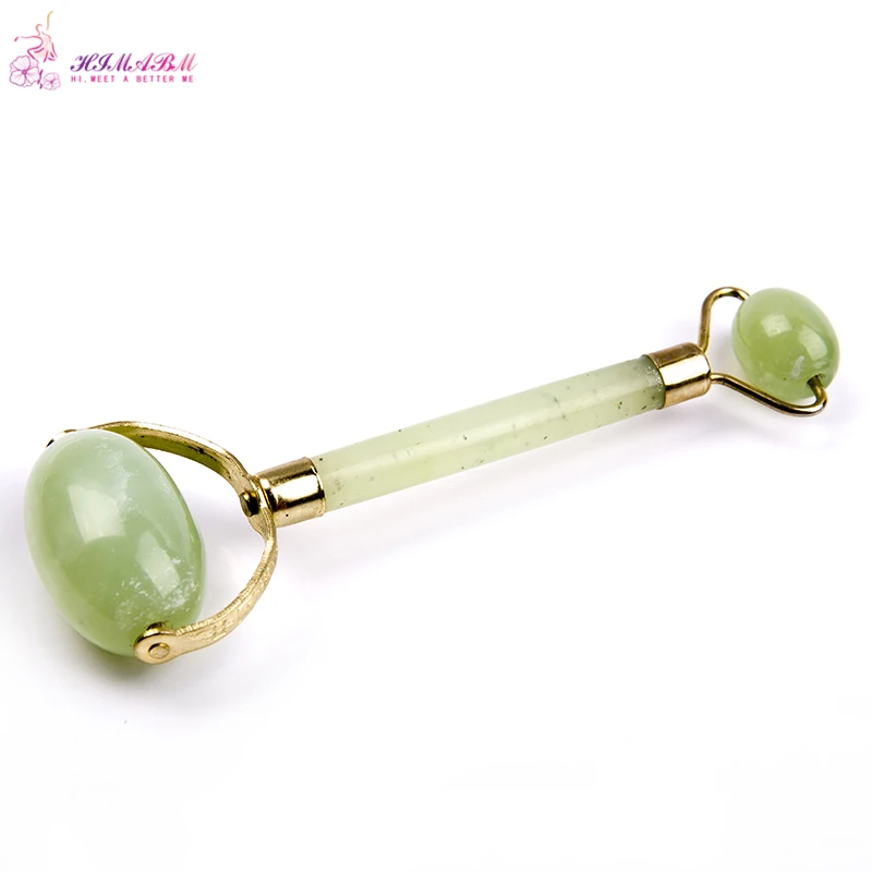 HIMABM Portable Pratical Jade Facial Massage Roller Anti Wrinkle Healthy Face Body Head Foot Nature increases blood circulation HIMABM Portable Pratical Jade Facial Massage Roller Anti Wrinkle Healthy Face Body Head Foot Nature increases blood circulation