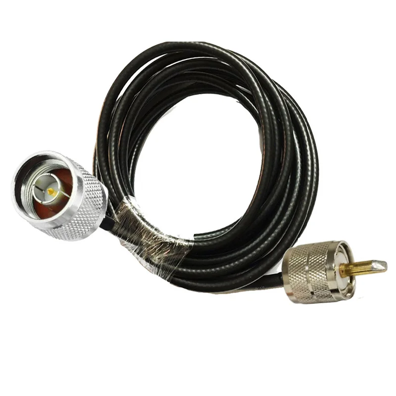 UHF PL259 Male to N connector 5D-FB 50-5 Coaxial Cable RF Adapter Coax 50Ohm 1/2/3m 5m 10m 15m | Обустройство дома
