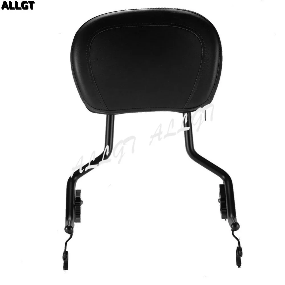 ALLGT пассажирских Сисси Бар спинки для Harley Touring Street Glide Road King 2008- 2009 2010 2011 2012 2013